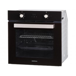 Духовой шкаф KRONA REGINA 60 BL, электрический, 66 л, черный, 6 функций, таймер, конвекция, 29859