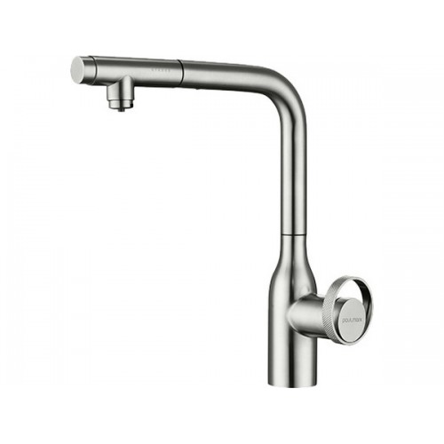 Смеситель Paulmark Urban Ur213104-BS (NI) - Брашированная сталь (никель) для кухни и ванной