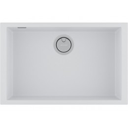 Мойка Paulmark Neo Classic 69 PM966944-WH, ACRYSTONE, 1 чаша, 690x443 мм, SKU 29060