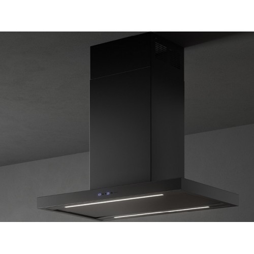 Вытяжка Falmec PLANE ISOLA BLACK NRS 90 (PLUS) - Эффективная Кухонная Вытяжка с Современным Дизайном