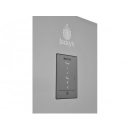 Холодильник Jacky’s JR FI20B1, 2 двери, 360 л, нержавеющая сталь, A, 28561