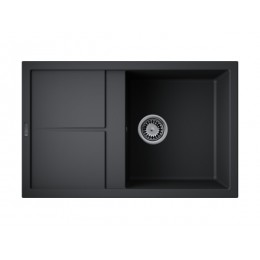 Мойка 35065 Omoikiri Sumi 79-BL, Tetogranit, 790x500 мм, врезная, черный