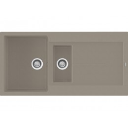 Мойка Longran Enigma ENG1000.500 15-54 Truffle, гранит, врезная, 1000x500 мм, оборачиваемая, 3 1/2.