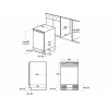 Холодильная камера MAUNFELD MBL88SWGR Inverter встраиваемая