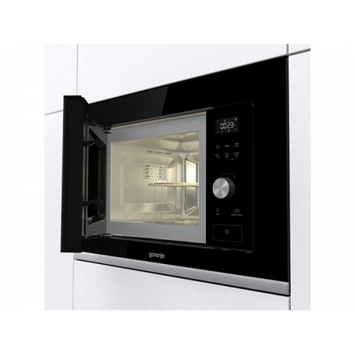 СВЧ-печь Gorenje BMX201AG1BG встраиваемая - идеальное решение для вашей кухни