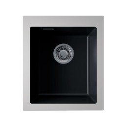 Мойка Omoikiri Omishima 41-U-BL Matt Natceramic/черный матовый (4997515)