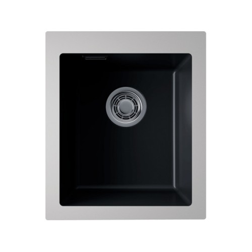 Мойка Omoikiri Omishima 41-U-BL Matt Natceramic/черный матовый (4997515)