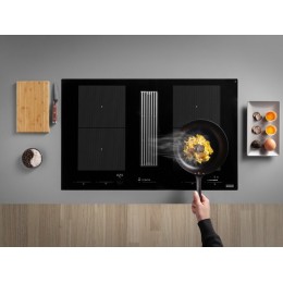 Варочная панель Franke 28667 индукционная 83 см, черная, 4 зоны, 600 м³/ч