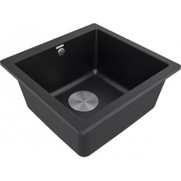 Мойка Paulmark Gera 50 PM104546-BLM, гранит, 450x460 мм, SKU 23769