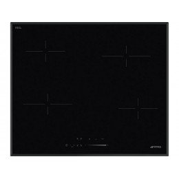 Варочная панель SMEG SE464TB 60 см, стеклокерамика, 4 зоны, 28069