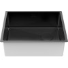 Мойка Paulmark Next-skew 54 uni PM885444-MBN - Матовый черный, идеальное решение для вашей кухни