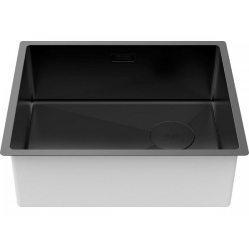 Мойка Paulmark Next-skew 54 uni PM885444-MBN - Матовый черный, идеальное решение для вашей кухни