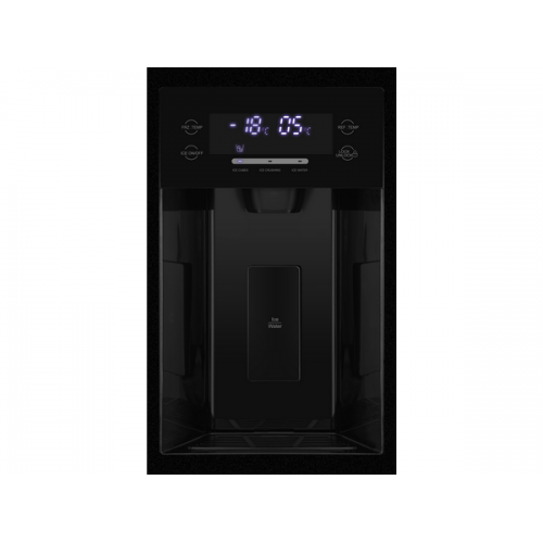 Холодильник HIBERG RFS-650DX NFGB Inverter - Энергоэффективный двухкамерный холодильник с No Frost и инверторным компрессором