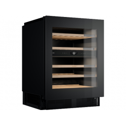 Винный шкаф ASKO WU886G2FNB1 32571, черный, 120 л, 2 зоны, 38 бутылок