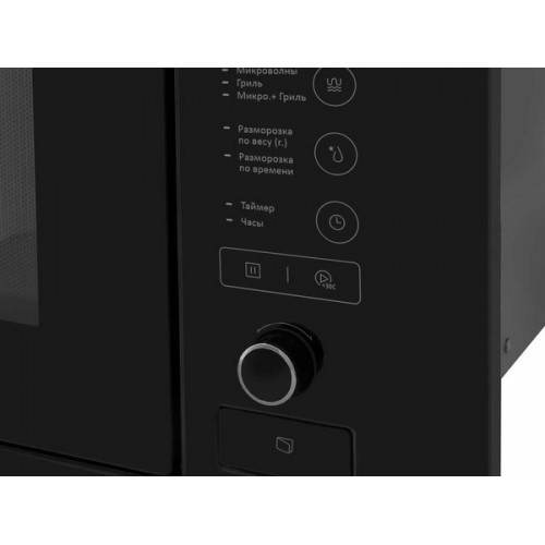 СВЧ-печь Exiteq EXM-108 Black - Встраиваемая Микроволновая Печь для Современной Кухни