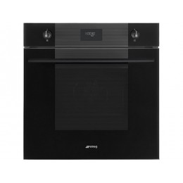 Духовой шкаф SMEG SF6101TB3RU, 60 см, черное стекло, 70 л, 10 функций, A+ (SKU: 34175)
