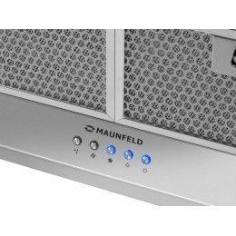 Вытяжка MAUNFELD VIVID 603EM 60 см, 1150 м3/ч, нержавеющая сталь, SKU 35481