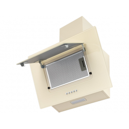 Вытяжка GRAUDE DHE 50.1 C, кремовая, 450 м³/ч, 3 уровня мощности, SKU 7884