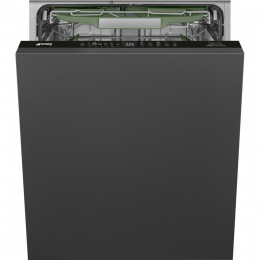 Посудомоечная машина SMEG STL7322BQL, 60 см, черная, 3 корзины, 10+1 программ, 42 дБ, SKU 34185