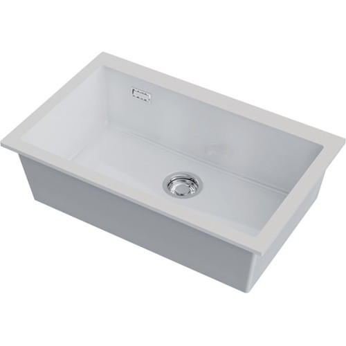 Мойка Omoikiri Omishima 76-U-WH Glossy Natceramic/белый глянцевый (4997516)