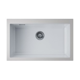 Мойка Omoikiri Omishima 76-U-WH Glossy Natceramic/белый глянцевый (4997516)