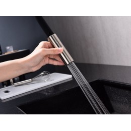 Смеситель Paulmark Tornado To213402-BS (NI), латунь, душ, 565 мм, SKU 24286