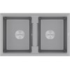 Мойка Paulmark Tandem 80/2 PM238150-GRM в сером металлике – идеальное решение для вашей кухни