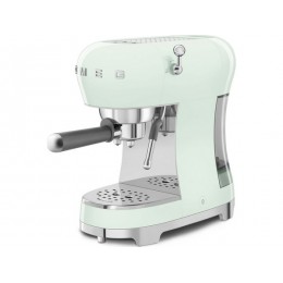 Кофемашина SMEG ECF02PGEU 28488, рожковая, пастельный зеленый, 15 Бар, 1,1 л