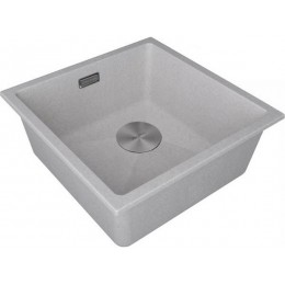 Мойка Paulmark Lumi 45uni 25689, гранит, 455x440 мм, слив в углу
