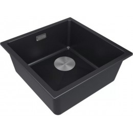 Мойка Paulmark Lumi 45uni SKU 25691, гранит, 455x440 мм, угловой слив