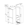 Холодильник SMEG C3170NE встраиваемый - Элегантное решение для вашей кухни