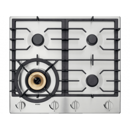Газовая варочная панель ASKO HG1666SB, 60 см, 4 зоны, нержавеющая сталь, SKU 26892