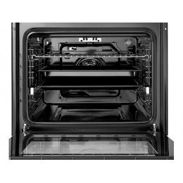 Духовой шкаф Midea MO78100CGW, 70л, 3000Вт, белое стекло, 9 программ, конвекция, A, SKU 26499