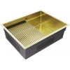 Мойка Paulmark Next-pro 58 uni PM705845-LG в светлом золоте - Качественные кухонные мойки для вашего интерьера