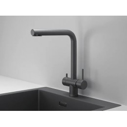 Смеситель Granula KS-7011, графит матовый