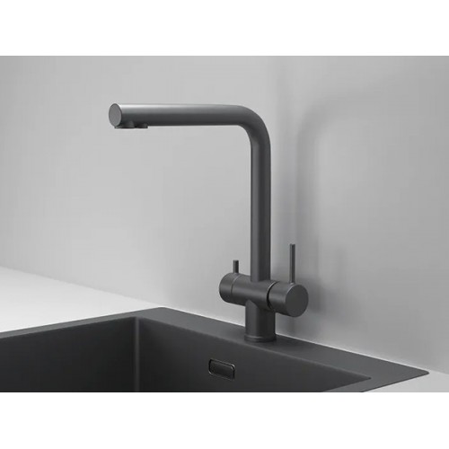 Смеситель Granula KS-7011, графит матовый