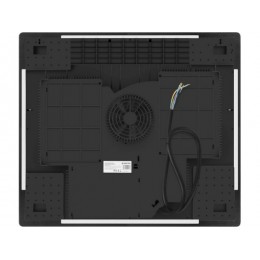 Варочная панель MEFERI MIH604BK LIGHT 59 см, индукционная, черная, стеклокерамика, 4 конфорки, 9 уровней мощности, SKU 29304.