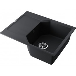 Мойка Omoikiri Yonaka 65-BL 34606 Artgranit 650x510 мм черный