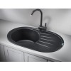 Мойка Granula ST-7601 черного цвета - стильное и функциональное решение для вашей кухни