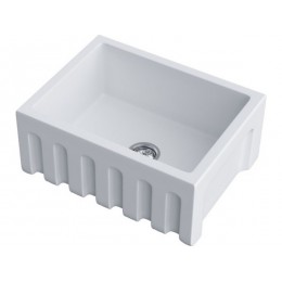Мойка Omoikiri Mikura 61-WH 34409 Natceramic 610x460 мм белая
