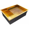 Мойка Paulmark Next-pro 58 uni PM705845-BG, брашированное золото - Элегантность и качество для вашей кухни