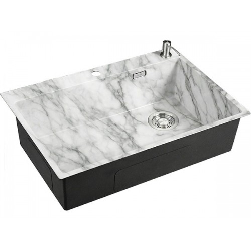 Мойка Emar EMB-660(TOP) White Elegant