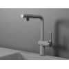 Смеситель Granula GR-8169 в цвете базальт - Качественное решение для вашей кухни