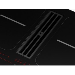 Индукционная варочная панель Franke 28713 70 см с вытяжкой, черная, 4 зоны, Touch Control.
