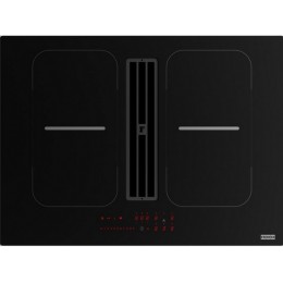 Индукционная варочная панель Franke 28713 70 см с вытяжкой, черная, 4 зоны, Touch Control.