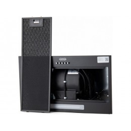 Вытяжка Kanzler D 538 S, полновстраиваемая 70 см, черная, 1000 м³/ч, класс А, 58-70 дБ, SKU 26217