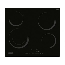 Варочная панель KRONA ORSA 60 BL, 4 зоны Hi-Light, черная, стеклокерамика, SKU 11318