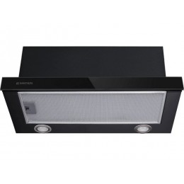 Вытяжка MEFERI SLIDEBOX60BK GLASS 60 см, 850 м3/ч, черный, 2 скорости, LED, 29418