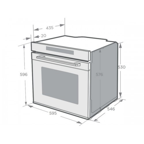 Духовой шкаф Midea MO86000MGB с СВЧ - Идеальное сочетание функциональности и стиля