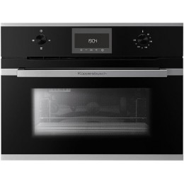 СВЧ-печь Kuppersbusch CM 6330.0 S1, 60 см, черное стекло, 1000 Вт, гриль, 44 л, SKU 32827